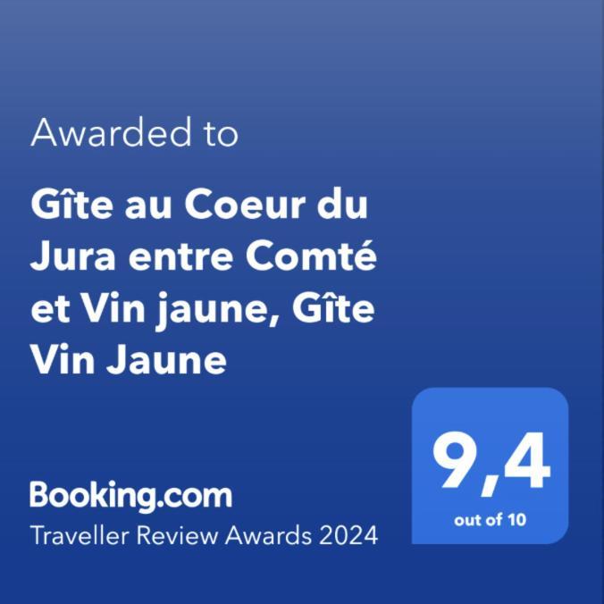 Gite Au Coeur Du Jura Entre Comte Et Vin Jaune, Gite Vin Jaune Chamole Dış mekan fotoğraf